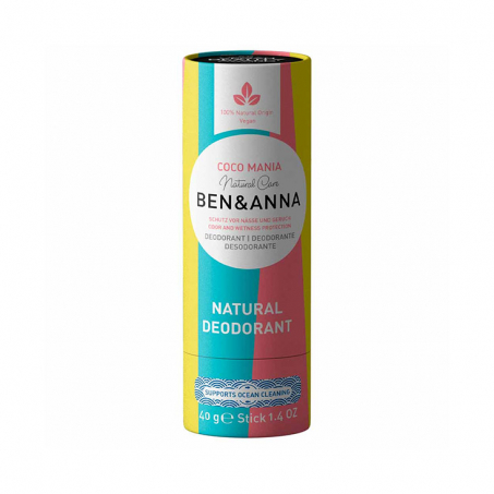 Ben & Anna - Natural Soda Deodorant, Coco Mania