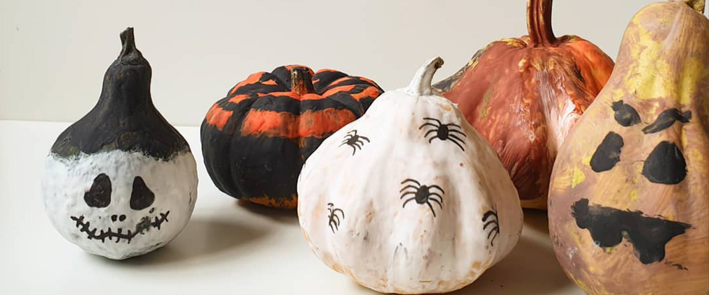 Gör lövspöken och läskiga minipumpor! 👻🎃