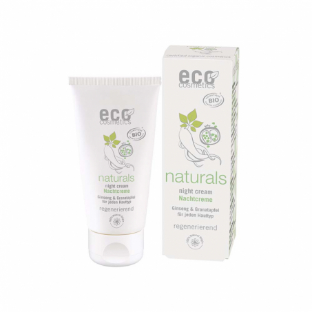 Eco Cosmetics - Intensiv Ekologisk Nattkrm, 50 ml