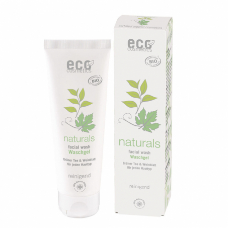 Eco Cosmetics - Wash Ekologisk Ansiktstvtt, 125 ml