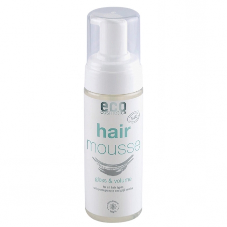 Eco Cosmetics - Hårmousse med Granatäpple och Gojibär, 150 ml