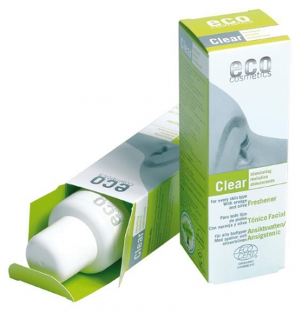 Eco Cosmetics - Clear Ansiktsvatten, 100 ml