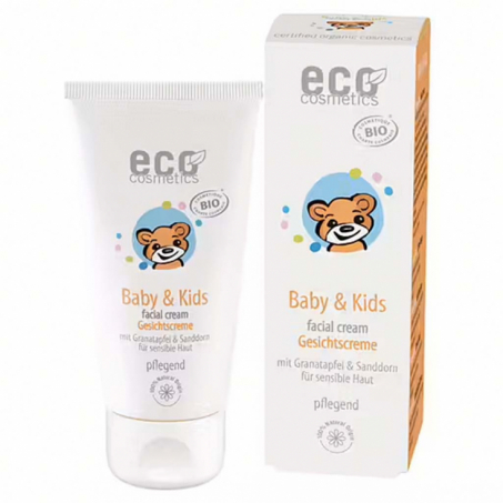 Eco Cosmetics - Baby Ansiktskrm med Granatpple och Havtorn, 50 ml