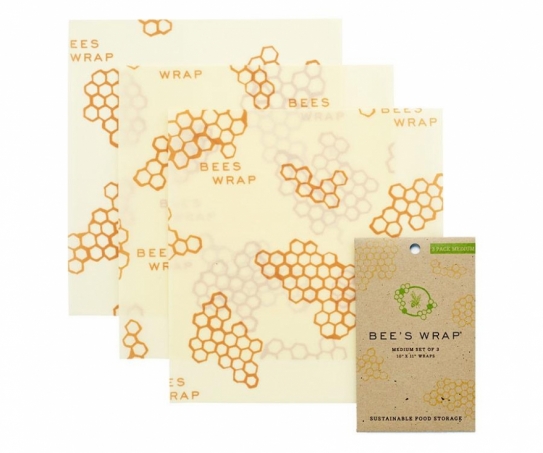 Bee's Wrap - Naturlig Folie Medium 3 st, Honey