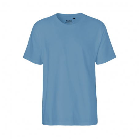 Neutral - Rundhalsad T-Shirt Classic i Ekologisk Bomull Herr Dusty Ind
