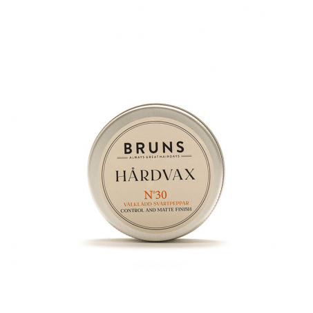 Bruns - Hårdvax 30 Välklädd Svartpeppar, 50 ml