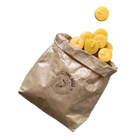 Svenska Bivaxljus - Handstöpta Bivaxljus Värmeljus Refillförpackning 2