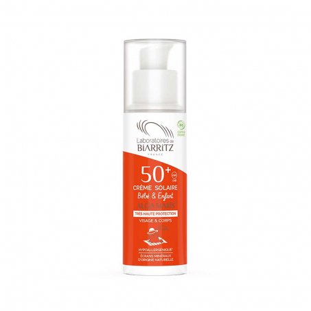 Alga Maris - Solskyddskräm för Barn SPF50 Parfymfri