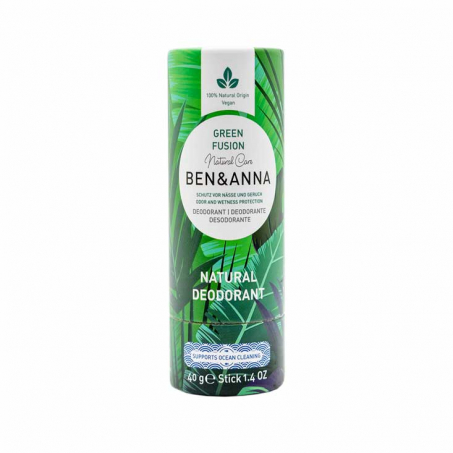 Ben & Anna - Natural Soda Deodorant, Green Fusion