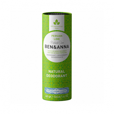 Ben & Anna - Natural Soda Deodorant, Persian Lime