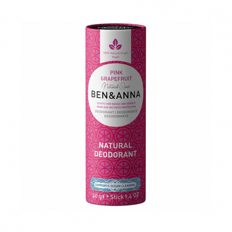 Ben & Anna - Natural Soda Deodorant, Pink Grapefruit