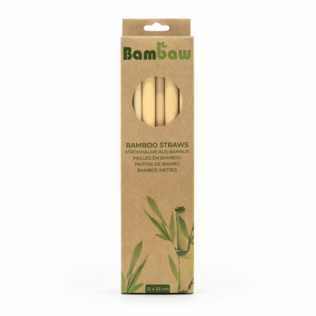Bambaw - Ekologiska Bambusugrr 12 st i Box, 22 cm
