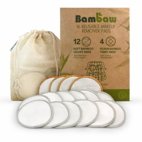 Bambaw - Tvttbara Makeup-Pads 16 st