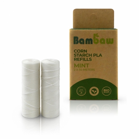 Bambaw - Refill Tandtrd 2x50 m, Bioplast