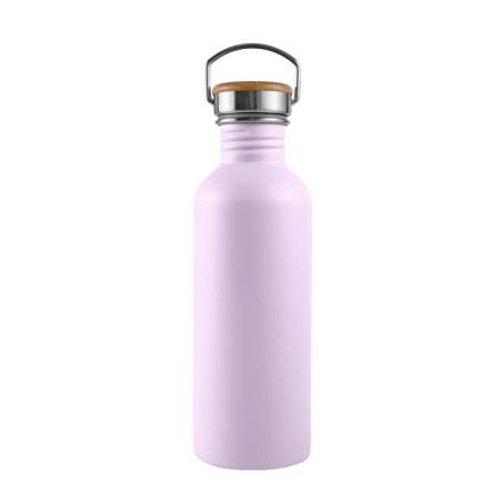 Bambaw - Färgad Flaska Rostfritt Stål 750 ml, Lavender Haze