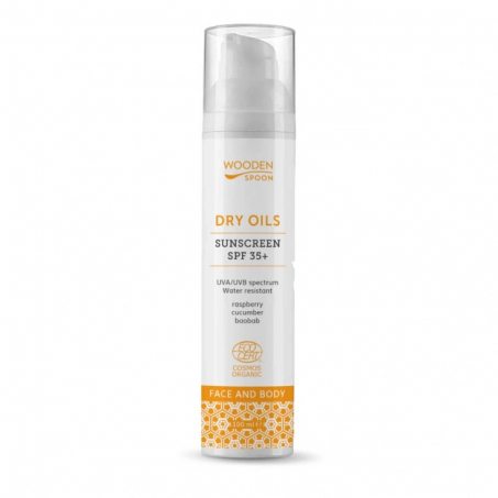 Wooden Spoon - Dry Oil Sunscreen Face & Boody SPF 35, 100 ml