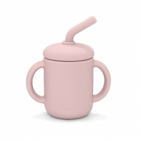 Summerville Organic - Silikonmugg med Sugrr, Pale Mauve