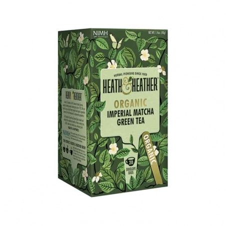 Heath & Heather - Organic Imperial Matcha Green Tea, 20 psar
