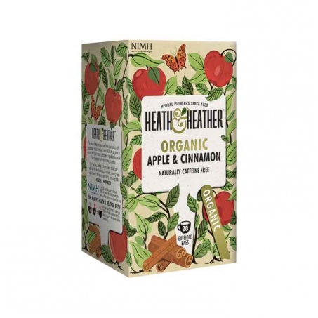 Heath & Heather - Organic Apple & Cinnamon Infusion, 20 påsar