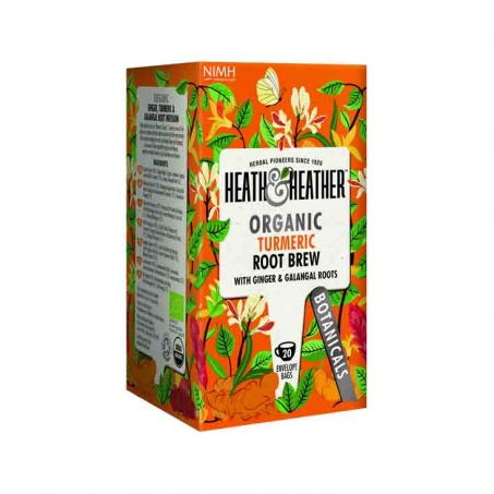 Heath & Heather - Organic Turmeric Root Brew, 20 psar