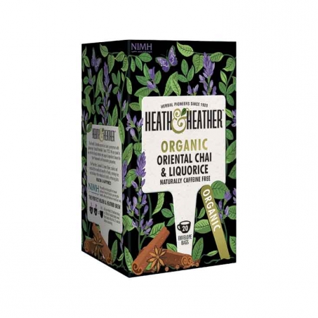 Heath & Heather - Organic Oriental Chai & Liquorice, 20 psar