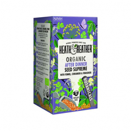 Heath & Heather - Organic After Dinner Seed Supreme Infusion, 20 psar