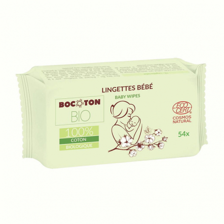 Bocoton Bio - Ekologiska Baby Vtservetter 54 st