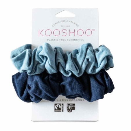 Kooshoo - Ekologiska Scrunchies, Himmelsblå