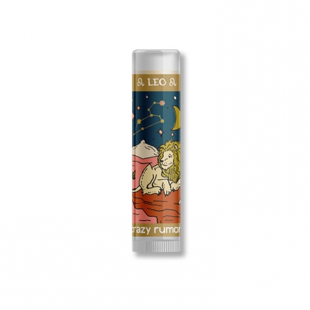 Crazy Rumors - Natural Lip Balm Zodiac, Lejon