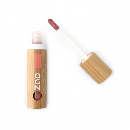 Zao Organic Makeup - Lip Gloss, 015 Glam Brown
