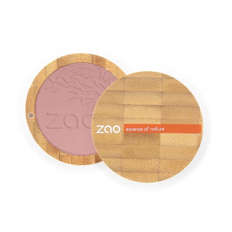 Zao Organic Makeup - Compact Blush, 323 Dark Purple