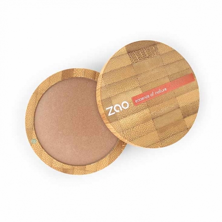 Zao Organic Makeup - Mineral Cooked Powder, 341 Copper Beige