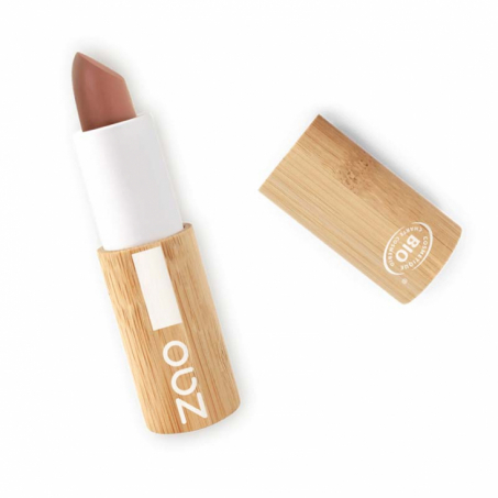 Zao Organic Makeup - Cocoon Lipstick, Brownish Pink