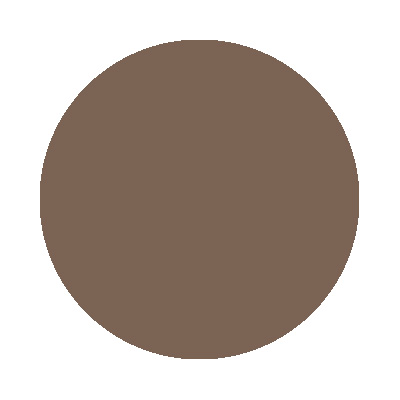 Zao Organic Makeup - Eyebrow Powder Rectangular, Refill,2 Brown