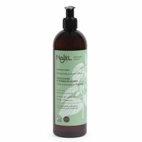 Najel - Aleppo soap shampoo 2 in 1, Greasy Hair