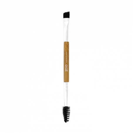Zao Organic Makeup - Duo Eyebrow Brush 712