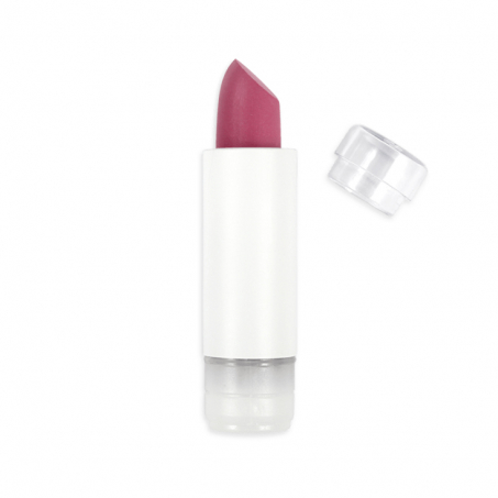 Zao Organic Makeup - Classic Lipstick, Refill, 470 Satin Dark Purple