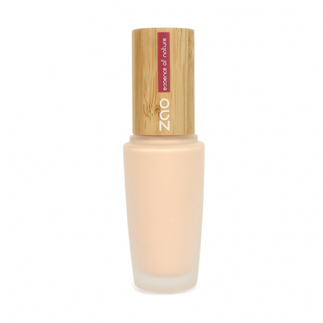 Zao Organic Makeup - Fluid Foundation, 812 Cream Beige