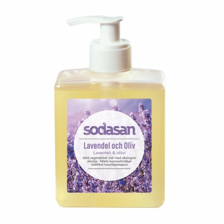 Sodasan - Ekologisk Flytande Tvl Lavendel & Oliv, 300 ml