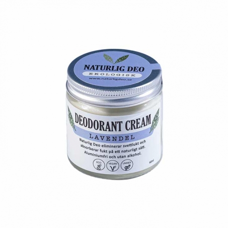 Naturlig Deo Ekologisk Deo Cream Lavendel 60 ml