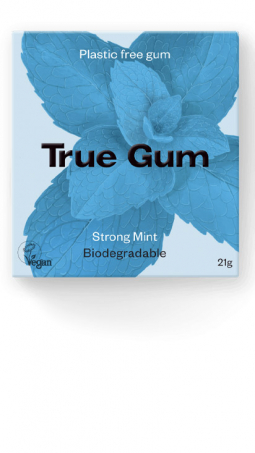 True Gum - Plastfritt Tuggummi Strong Mint