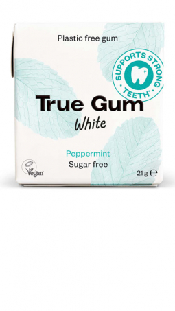 True Gum - Plastfritt Tuggummi White Peppermint