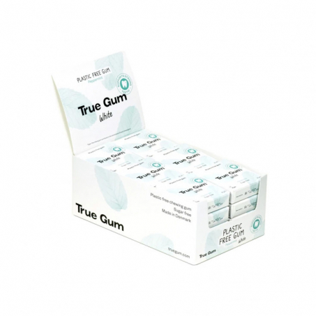 True Gum - Plastfritt Tuggummi White Peppermint, lda