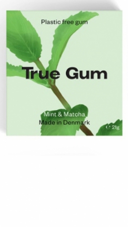 True Gum - Plastfritt Tuggummi Mint & Matcha