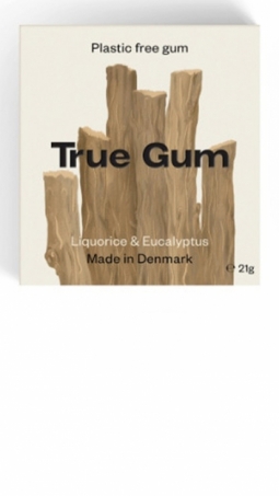 True Gum - Plastfritt Tuggummi Liquorice & Eucalyptus