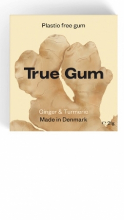True Gum - Plastfritt Tuggummi Ginger & Tumeric