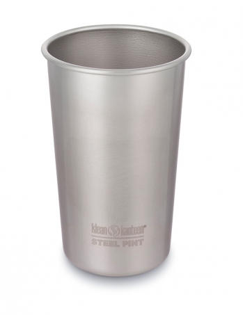 Klean Kanteen - Steel Cup Pint Rostfri  473 ml, Brushed Stainless