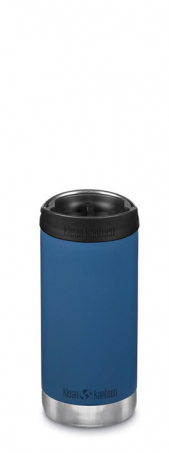 Klean Kanteen - TKWide Rostfri Termosmugg 355 ml, Real Teal Kaffelock