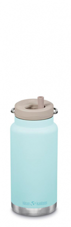 Klean Kanteen - TKWide Rostfri Termosmugg 355 ml, Blue Tint Twist Cap Skruvlock