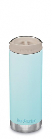 Klean Kanteen - TKWide Rostfri Termosmugg 473 ml, Blue Tint Kaffelock